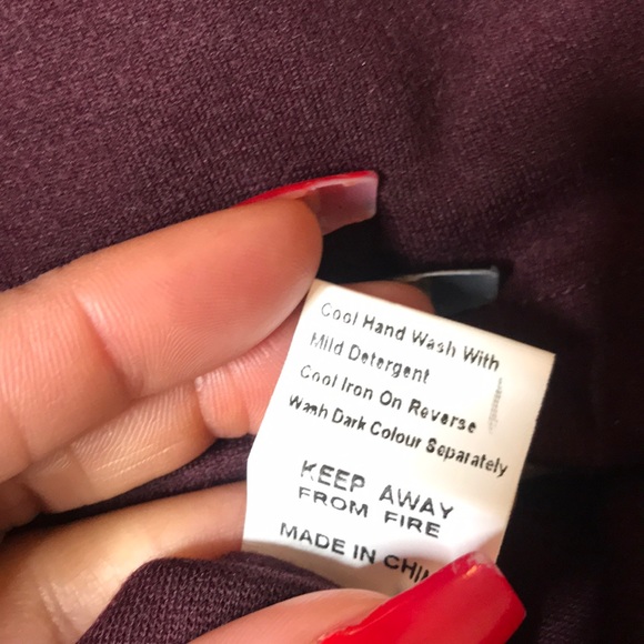 Little wine dress - Picture 6 of 8